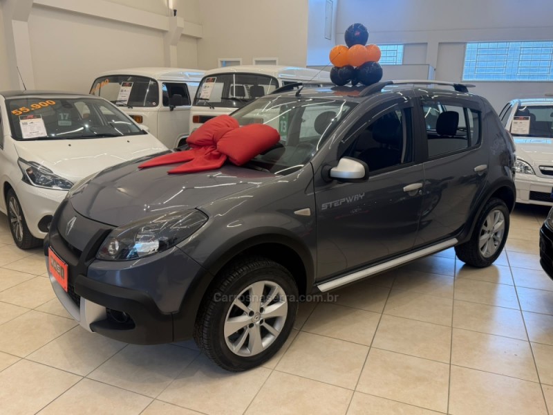 sandero 1.6 stepway 8v flex 4p manual 2013 caxias do sul