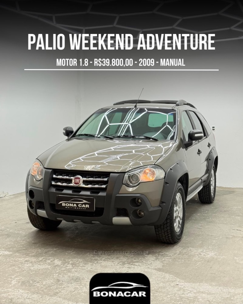 PALIO 1.8 MPI ADVENTURE WEEKEND 16V FLEX 4P MANUAL