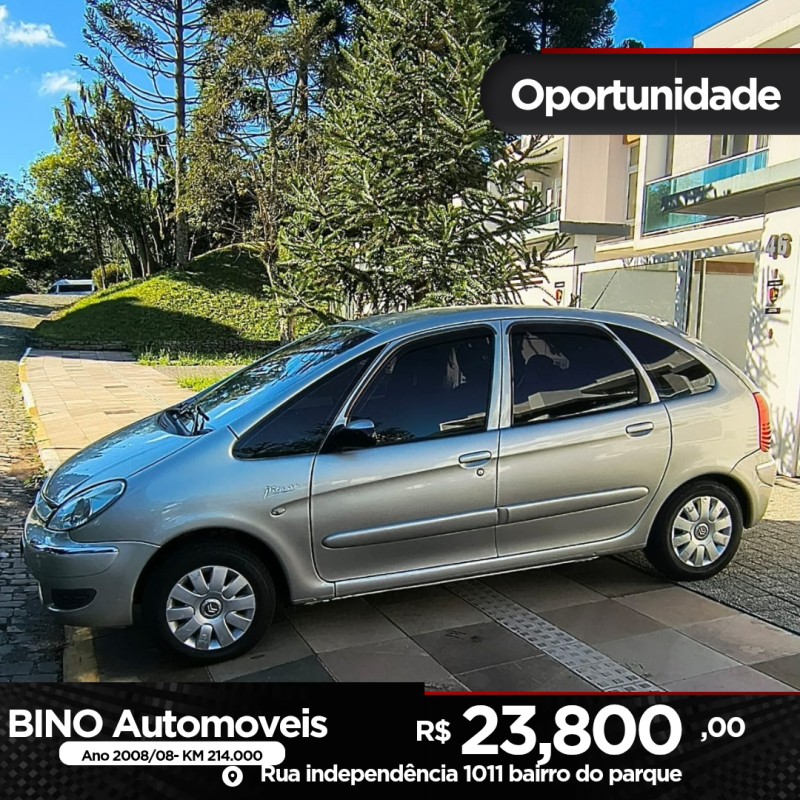 xsara picasso 1.6 i glx 16v flex 4p manual 2008 farroupilha