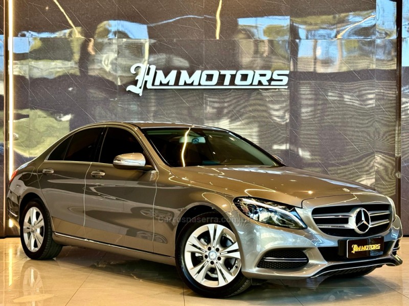 C 180 1.6 CGI 16V TURBO GASOLINA 4P AUTOMÁTICO - 2015 - CAXIAS DO SUL
