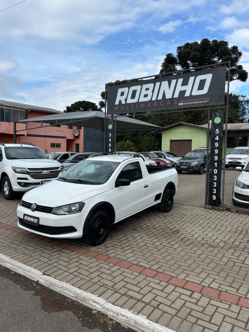 SAVEIRO 1.6 MI TRENDLINE CD 8V FLEX 2P MANUAL - 2015 - CAMBARá DO SUL