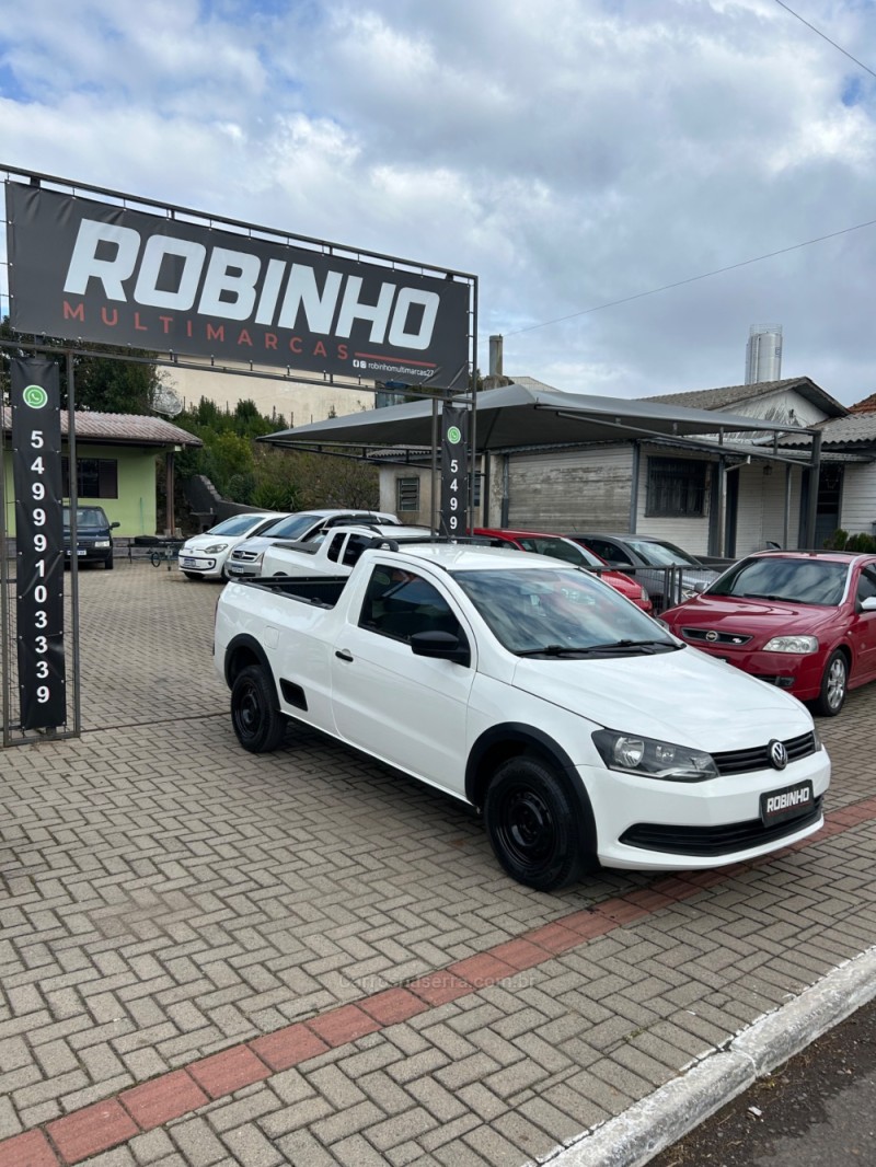 SAVEIRO 1.6 MI TRENDLINE CD 8V FLEX 2P MANUAL - 2015 - CAMBARá DO SUL