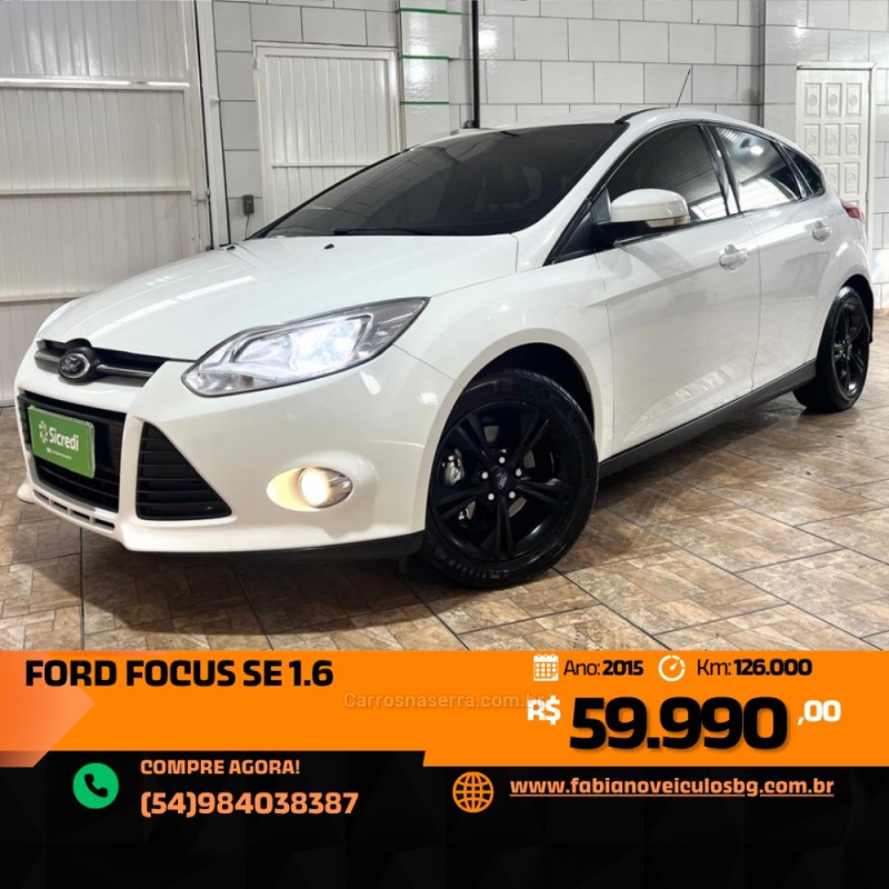 focus 1.6 se 16v flex 4p manual 2015 bento goncalves