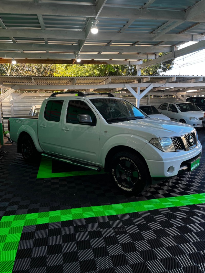 frontier 2.5 xe 4x2 cd turbo eletronic diesel 4p manual 2010 caxias do sul