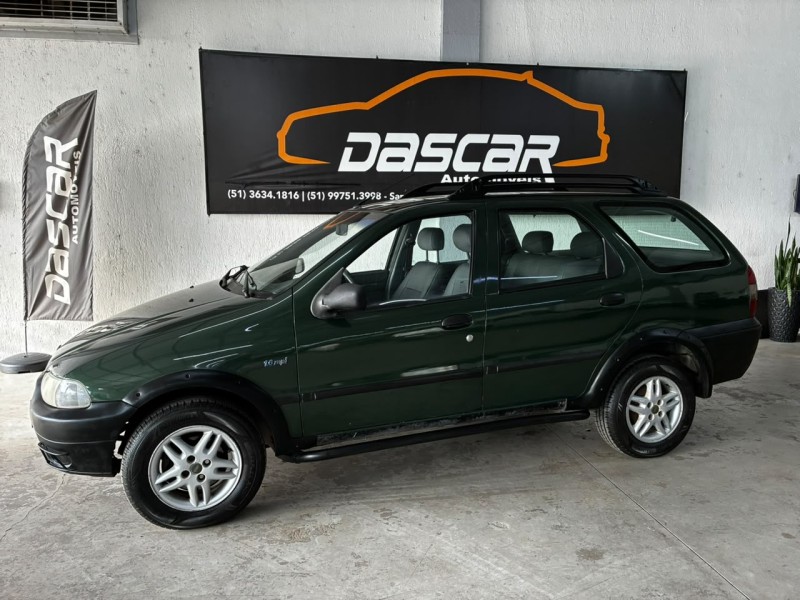 PALIO 1.6 MPI ELX WEEKEND 8V GASOLINA 4P MANUAL - 2000 - BOM PRINCíPIO