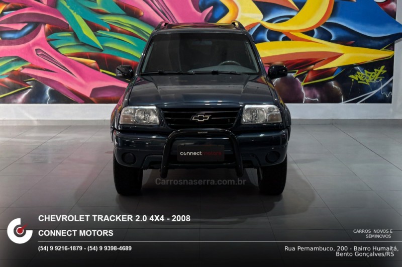 TRACKER 2.0 4X4 8V GASOLINA 4P MANUAL - 2008 - BENTO GONçALVES