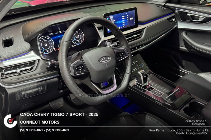TIGGO 1.5 16V TCI 7 SPORT FLEX 4P AUTOMÁTICO - 2025 - BENTO GONçALVES