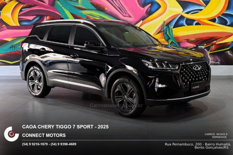 tiggo 1.5 16v tci 7 sport flex 4p automatico 2025 bento goncalves