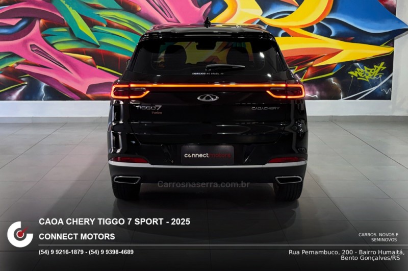 TIGGO 1.5 16V TCI 7 SPORT FLEX 4P AUTOMÁTICO - 2025 - BENTO GONçALVES