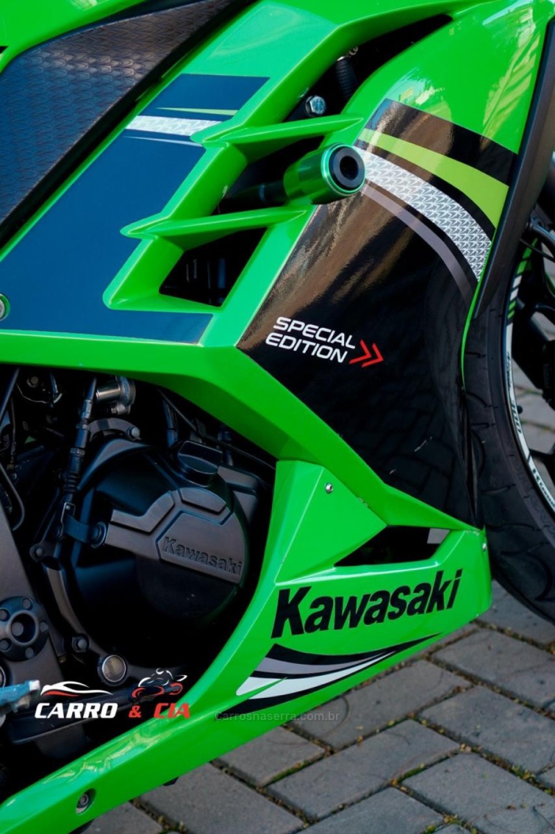 NINJA 300 ABS LIMITED EDITION - 2014 - SANTA CRUZ DO SUL