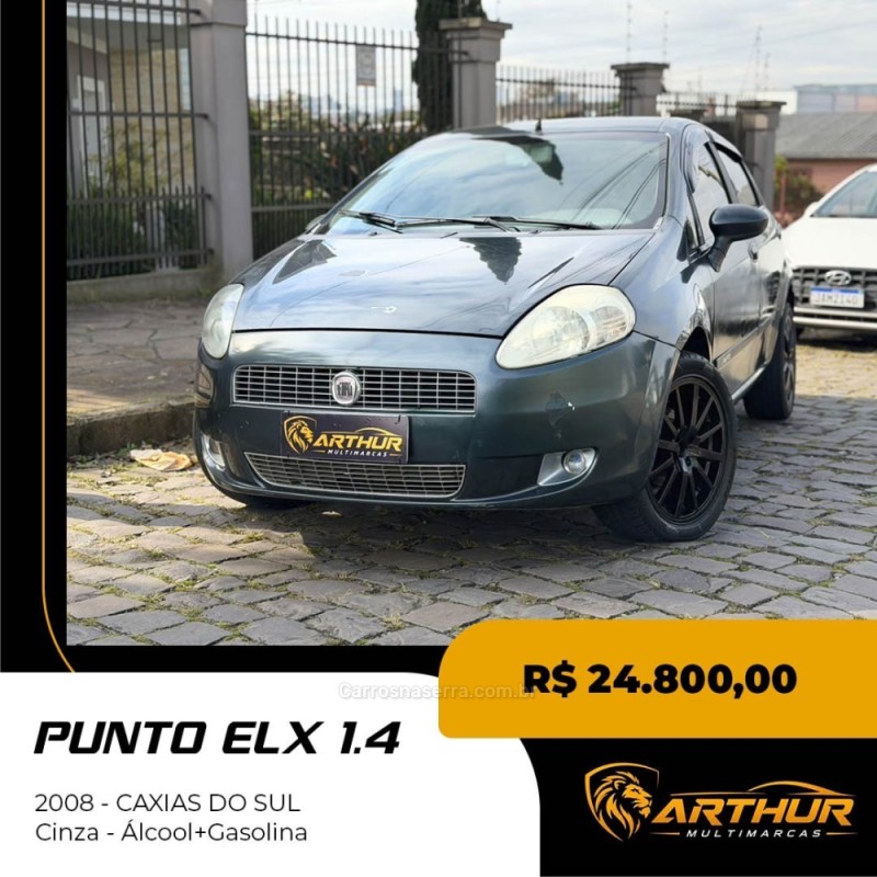 punto 1.4 elx 8v flex 4p manual 2008 caxias do sul