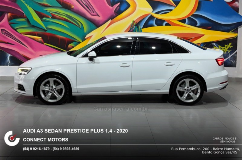 A3 1.4 TFSI SEDAN PRESTIGE PLUS 16V FLEX 4P TIPTRONIC - 2020 - BENTO GONçALVES