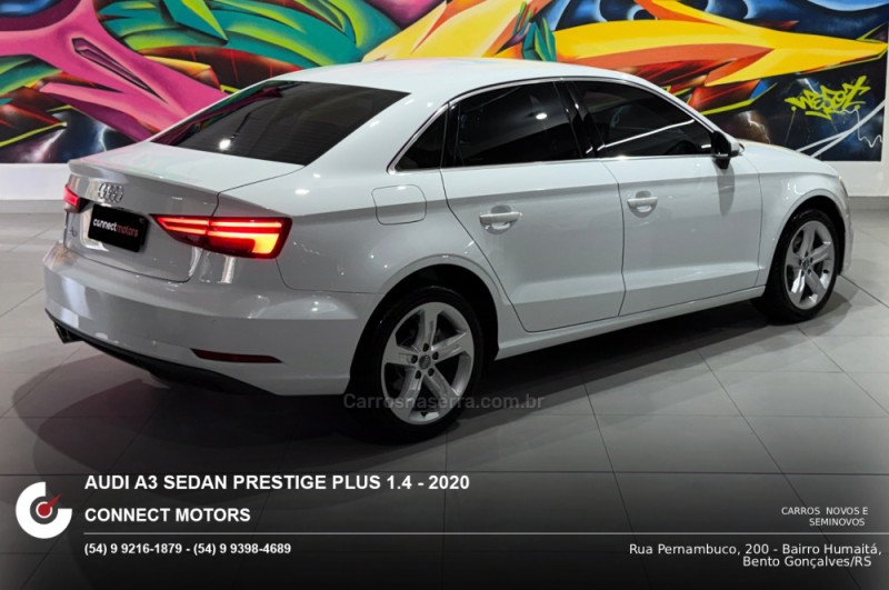 A3 1.4 TFSI SEDAN PRESTIGE PLUS 16V FLEX 4P TIPTRONIC - 2020 - BENTO GONçALVES