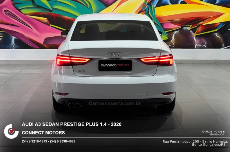 A3 1.4 TFSI SEDAN PRESTIGE PLUS 16V FLEX 4P TIPTRONIC - 2020 - BENTO GONçALVES
