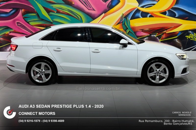 A3 1.4 TFSI SEDAN PRESTIGE PLUS 16V FLEX 4P TIPTRONIC - 2020 - BENTO GONçALVES