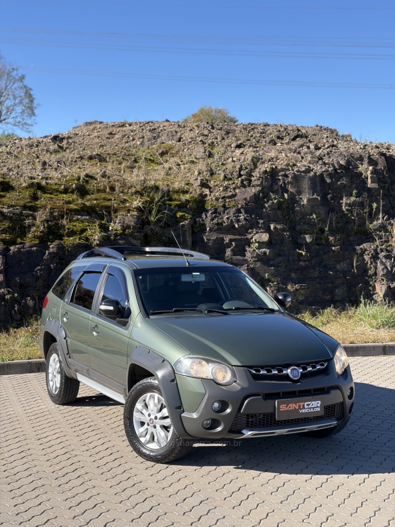 palio 1.8 mpi adventure weekend 16v flex 4p automatizado 2014 flores da cunha