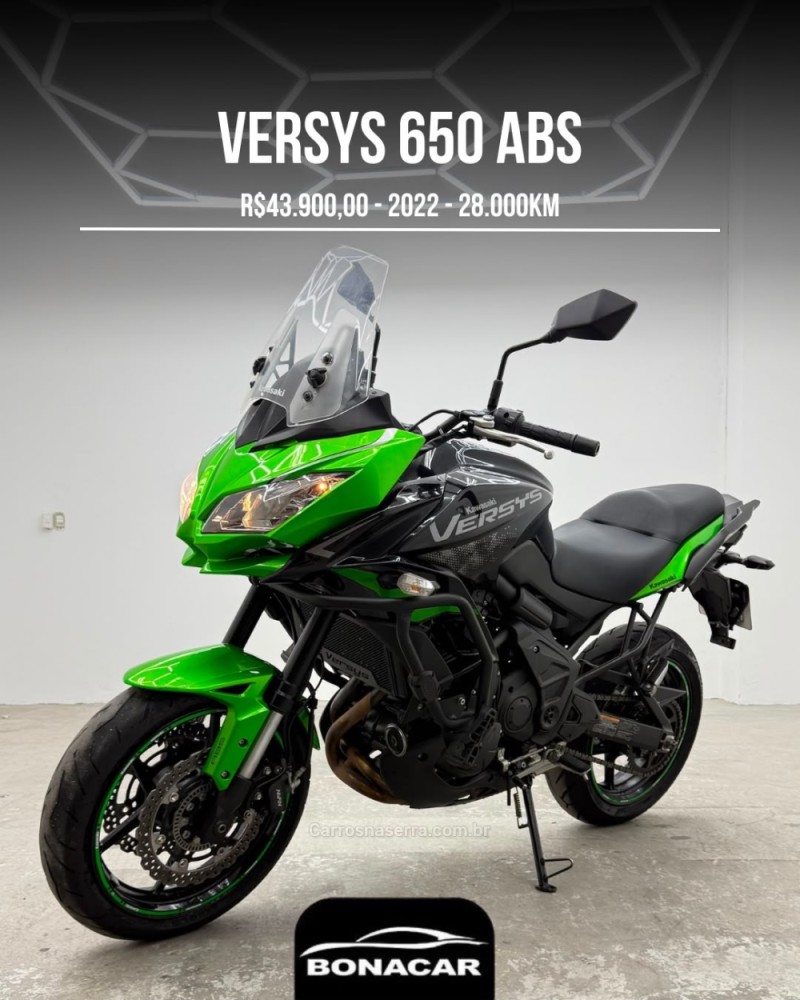 versys 650 abs 2022 caxias do sul