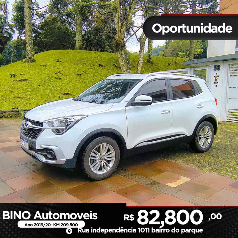 tiggo 1.5 16v turbo 5x t flex 4p automatico 2020 farroupilha