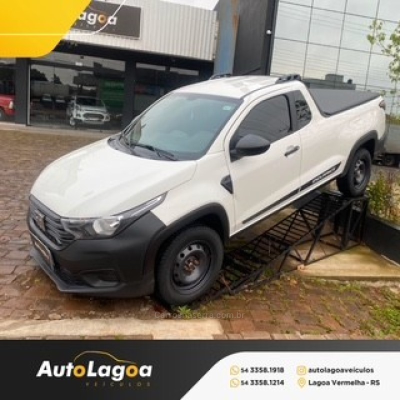 STRADA 1.4 ENDURANCE CS PLUS 8V FLEX 2P MANUAL - 2022 - LAGOA VERMELHA