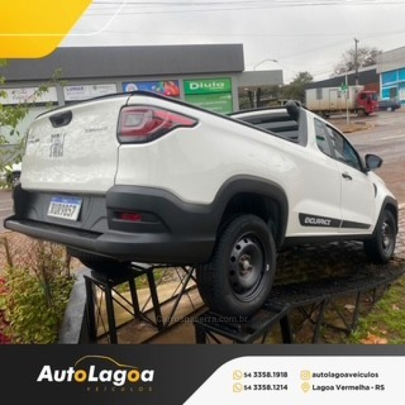 STRADA 1.4 ENDURANCE CS PLUS 8V FLEX 2P MANUAL - 2022 - LAGOA VERMELHA