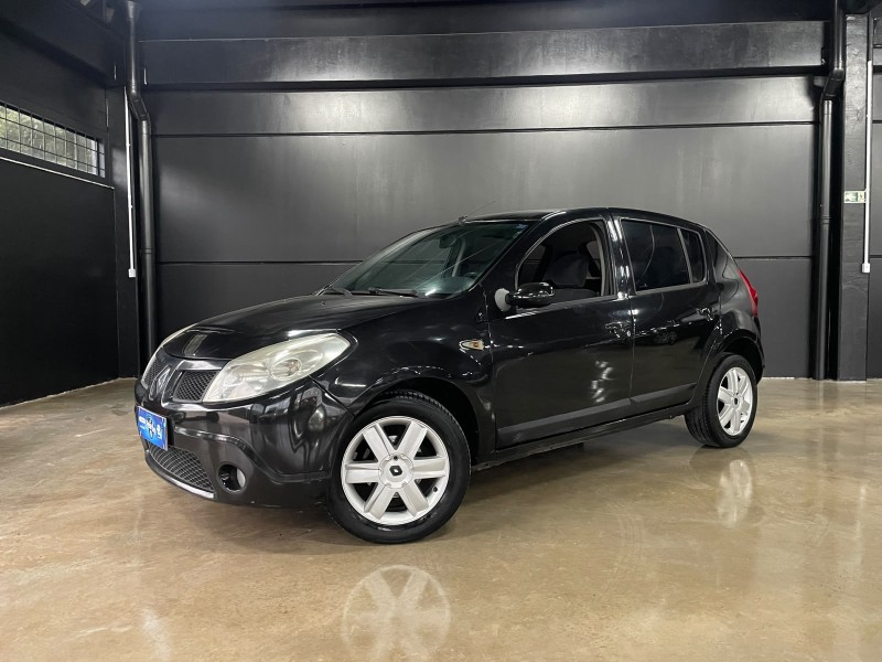 sandero 1.6 privilege 8v hi flex 4p manual 2009 caxias do sul