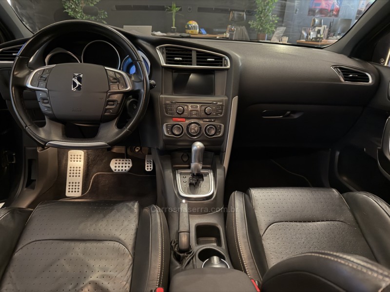 DS4 1.6 MPFI 16V TURBO INTERCOOLER GASOLINA 4P AUTOMÁTICO - 2014 - CAXIAS DO SUL
