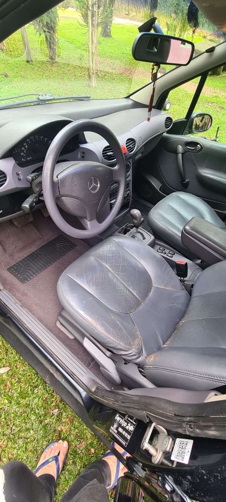 CLASSE A 1.9 190 ELEGANCE GASOLINA 4P AUTOMÁTICO - 2004 - CAXIAS DO SUL