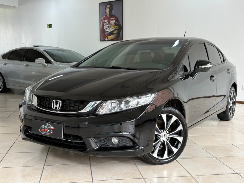 civic 2.0 lxr 16v flex 4p automatico 2016 bento gona§alves