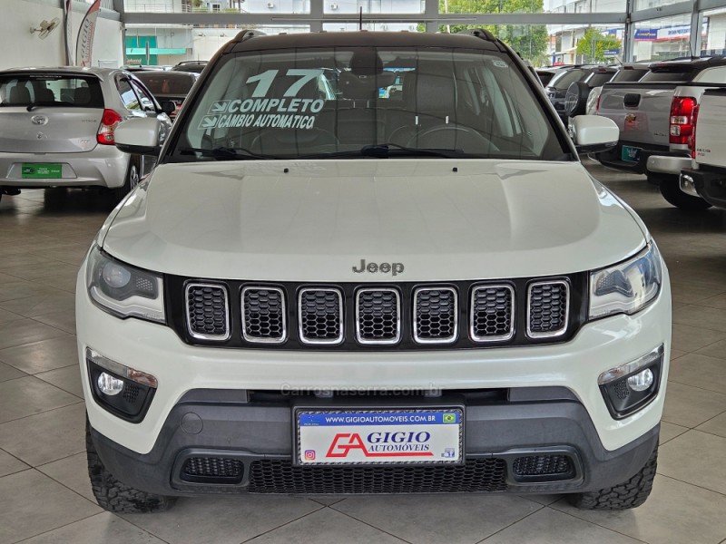 COMPASS 2.0 16V DIESEL LONGITUDE 4X4 AUTOMÁTICO - 2017 - TAPEJARA
