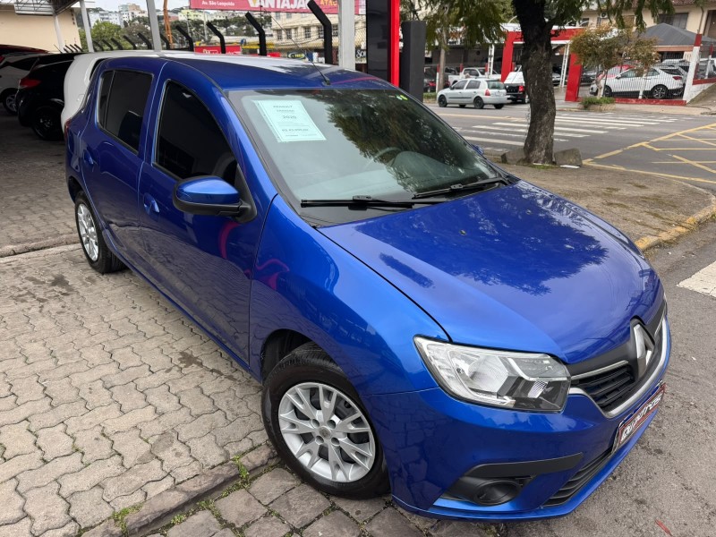 sandero 1.0 zen 12v flex 4p manual 2020 caxias do sul