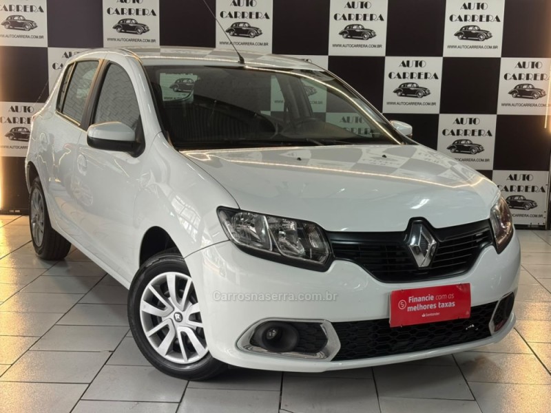 SANDERO 1.0 AUTHENTIQUE 12V FLEX 4P MANUAL - 2019 - NOVO HAMBURGO