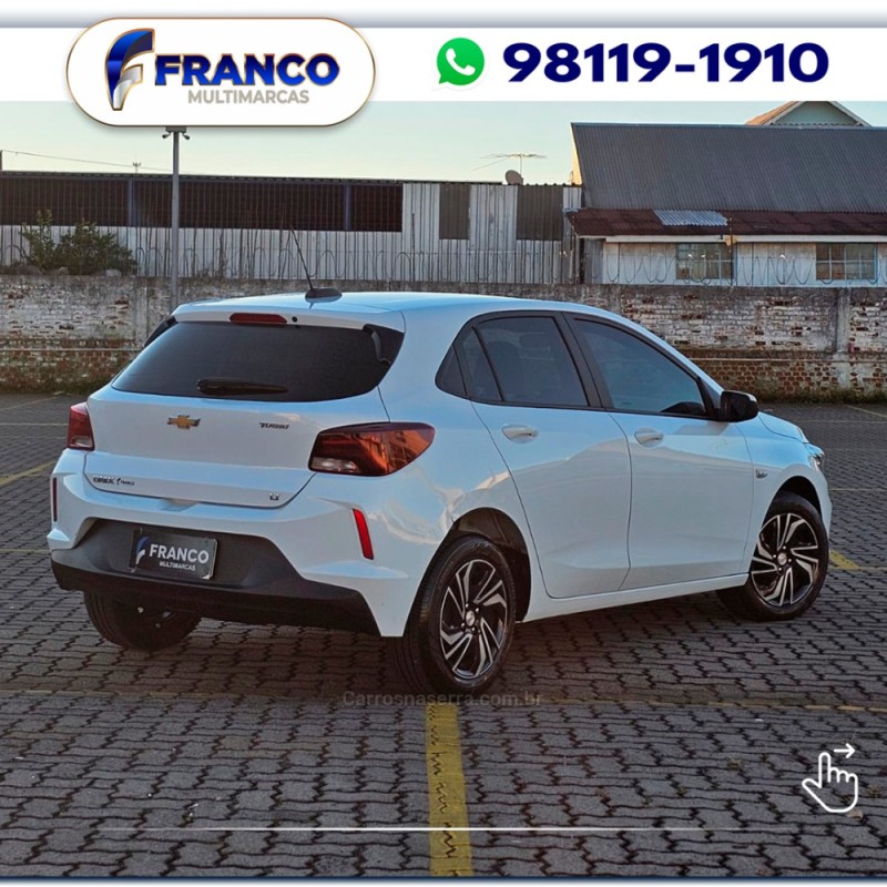 ONIX 1.0 LT 12V TURBO FLEX 4P MANUAL - 2024 - VACARIA