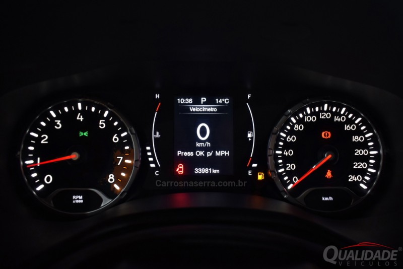 RENEGADE 1.8 16V FLEX 4P AUTOMÁTICO - 2020 - SANTA CRUZ DO SUL