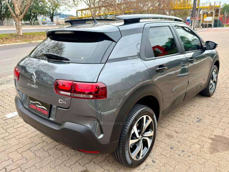 C4 CACTUS 1.6 THP SHINE PACK FLEX 4P AUTOMATICO - 2019 - ESTâNCIA VELHA