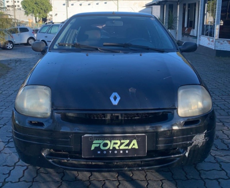 CLIO 1.0 RL 8V GASOLINA 4P MANUAL - 2001 - CAXIAS DO SUL