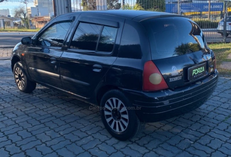 CLIO 1.0 RL 8V GASOLINA 4P MANUAL - 2001 - CAXIAS DO SUL