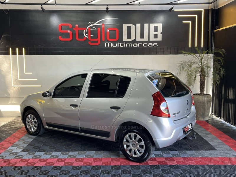SANDERO 1.0 EXPRESSION 16V FLEX 4P MANUAL - 2008 - ESTâNCIA VELHA