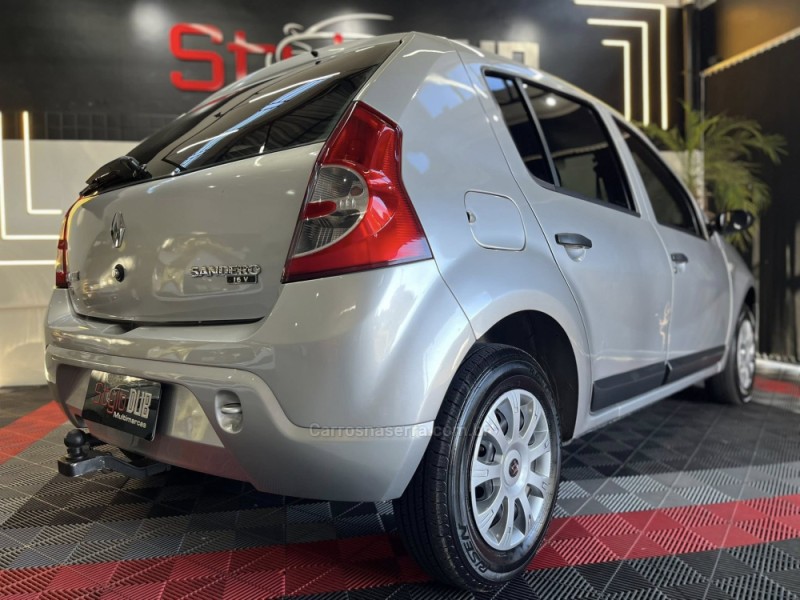 SANDERO 1.0 EXPRESSION 16V FLEX 4P MANUAL - 2008 - ESTâNCIA VELHA