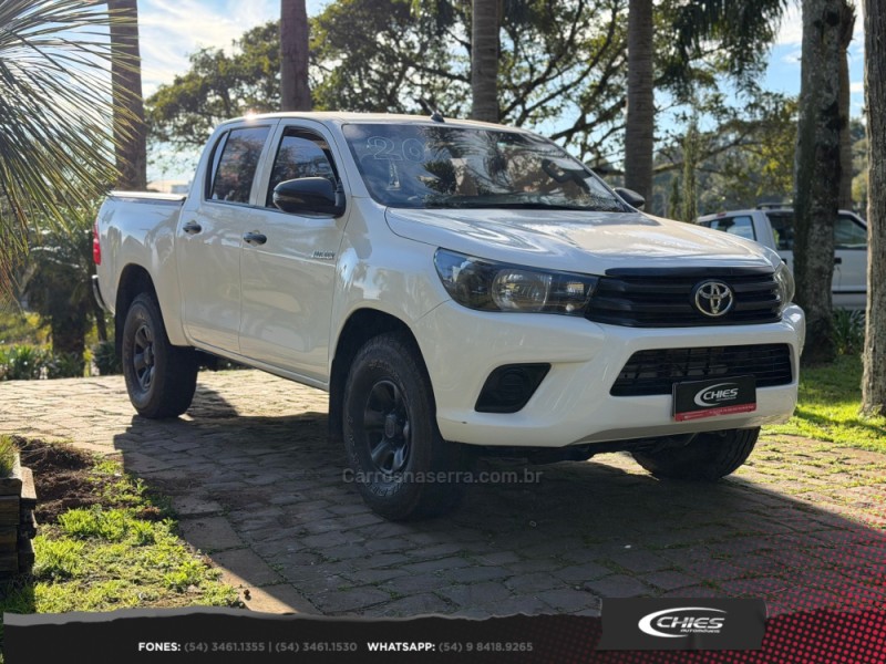 hilux 2.8 4x4 cd 8v diesel 4p manual 2020 carlos barbosa