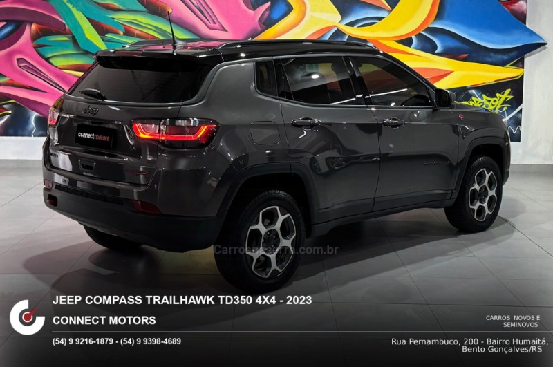 COMPASS 2.0 16V DIESEL TRAILHAWK 4X4 AUTOMÁTICO - 2023 - BENTO GONçALVES