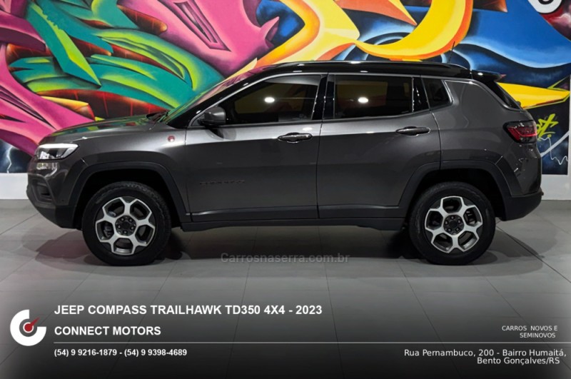 COMPASS 2.0 16V DIESEL TRAILHAWK 4X4 AUTOMÁTICO - 2023 - BENTO GONçALVES