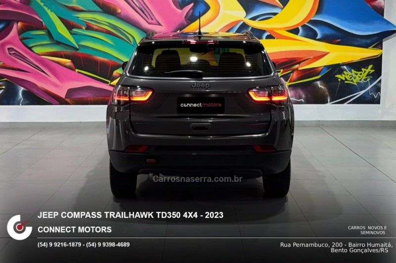 COMPASS 2.0 16V DIESEL TRAILHAWK 4X4 AUTOMÁTICO - 2023 - BENTO GONçALVES