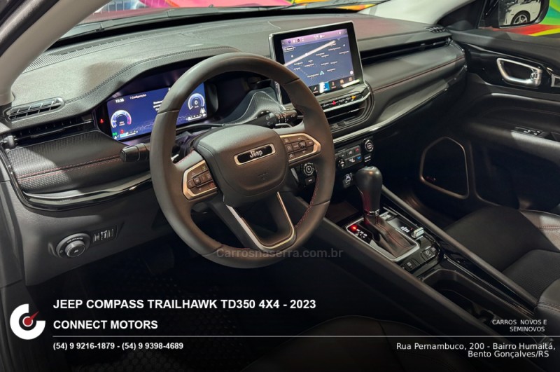 COMPASS 2.0 16V DIESEL TRAILHAWK 4X4 AUTOMÁTICO - 2023 - BENTO GONçALVES