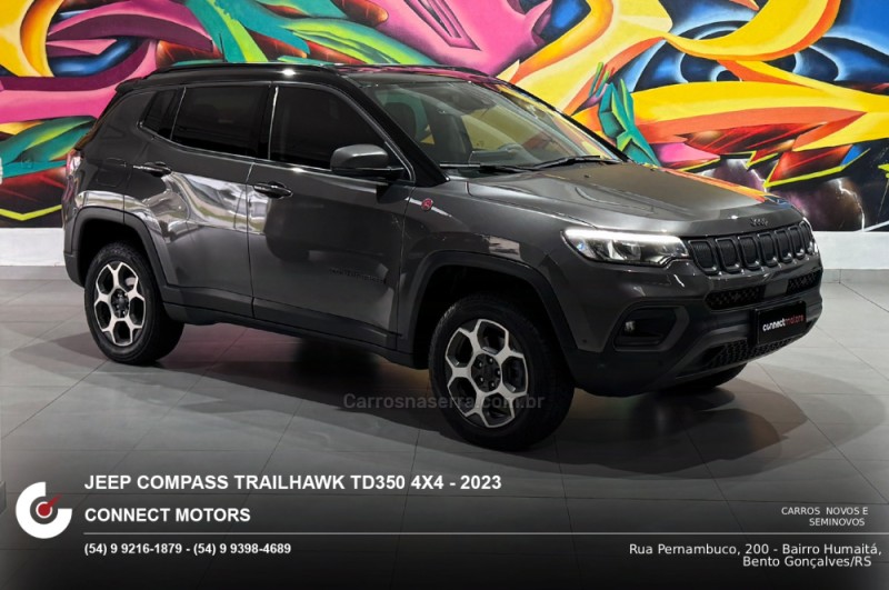compass 2.0 16v diesel trailhawk 4x4 automatico 2023 bento goncalves
