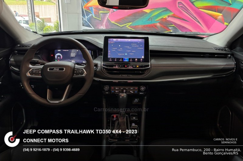 COMPASS 2.0 16V DIESEL TRAILHAWK 4X4 AUTOMÁTICO - 2023 - BENTO GONçALVES