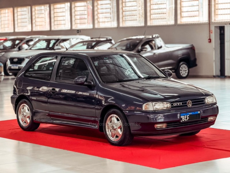 GOL 2.0 GTI 8V GASOLINA 2P MANUAL - 1995 - NOVA PRATA
