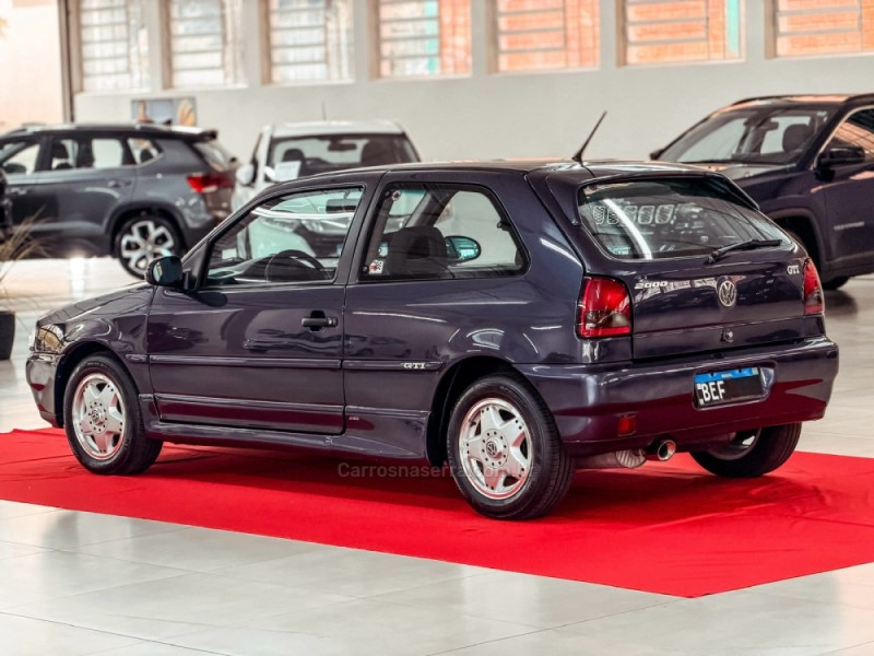 GOL 2.0 GTI 8V GASOLINA 2P MANUAL - 1995 - NOVA PRATA