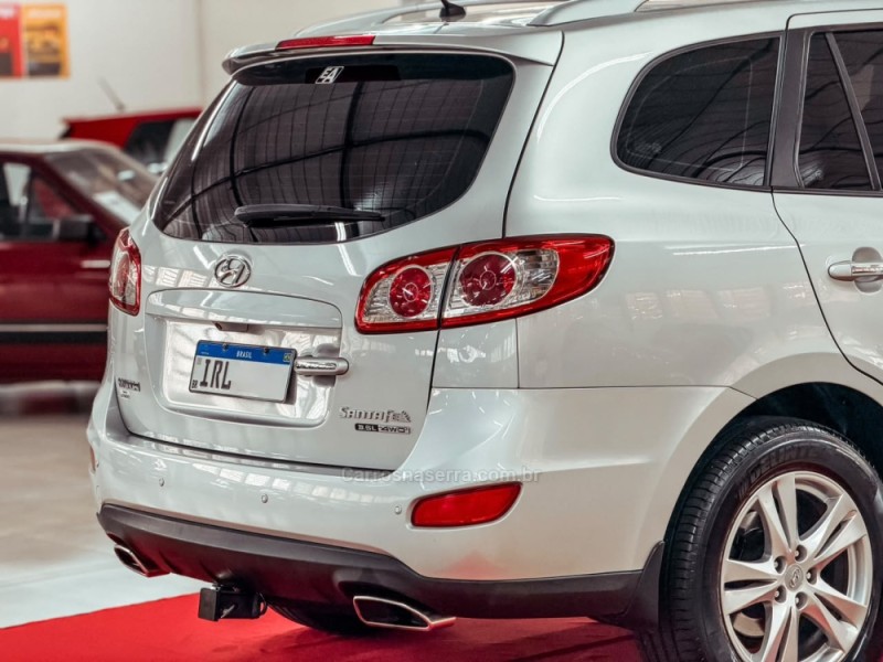 SANTA FÉ 3.5 MPFI GLS 7 LUGARES V6 24V 285CV GASOLINA 4P AUTOMÁTICO - 2011 - NOVA PRATA