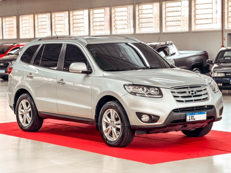 SANTA FÉ 3.5 MPFI GLS 7 LUGARES V6 24V 285CV GASOLINA 4P AUTOMÁTICO - 2011 - NOVA PRATA