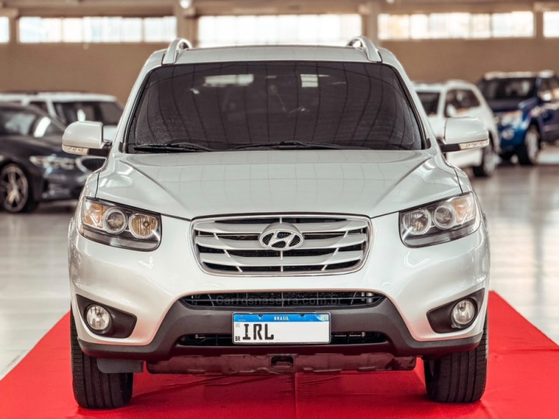 SANTA FÉ 3.5 MPFI GLS 7 LUGARES V6 24V 285CV GASOLINA 4P AUTOMÁTICO - 2011 - NOVA PRATA